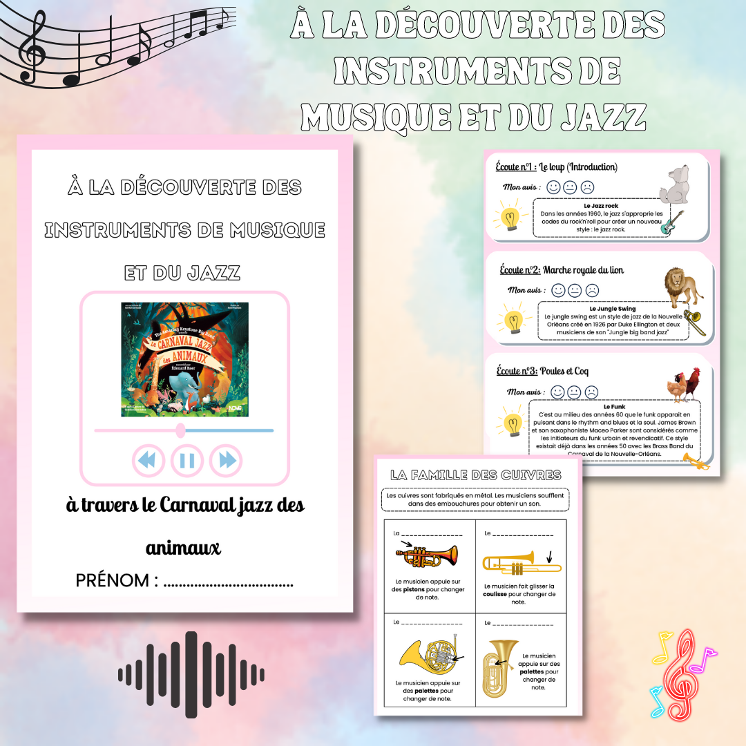 Éducation Musicale – À la découverte des instruments de musique et du ...