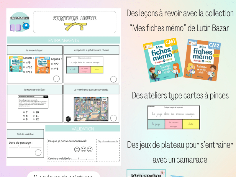 Ceintures de mesures –&nbsp;CM